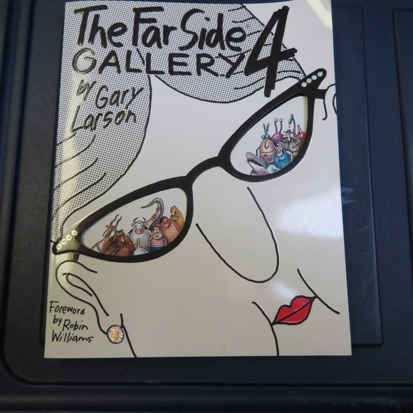 (2) Classic Old School Books - Far Side Gallery 4 & Calvin & Hobbes - Picture 2 of 8